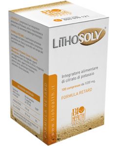 Lithosolv Integratore 100 Compresse Retard