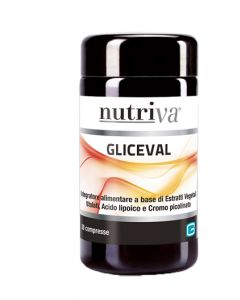 Nutriva Gliceval Integratore 30 Compresse