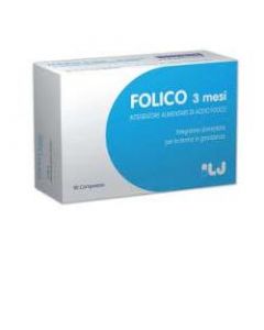 Folico 3 Mesi Integratore Acido Folico 90 Compresse