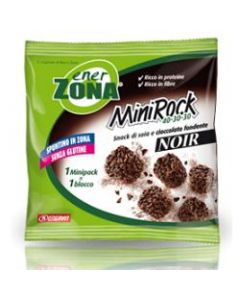 Enerzona MiniRock 40-30-30 Cioccolato Fondente 5 Minipack da 24g