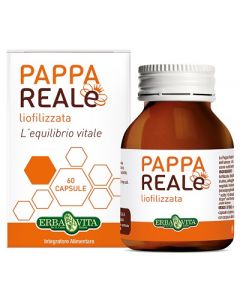 Erba Vita Pappa Reale Liofilizzata Integratore Energetico 60 Capsule