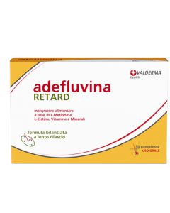Adefluvina Retard Integratore Capelli e Unghie 30 Compresse