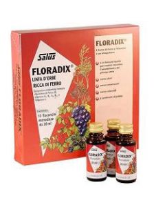 FLORADIX-FERRO 10 FLACONCINI20ML