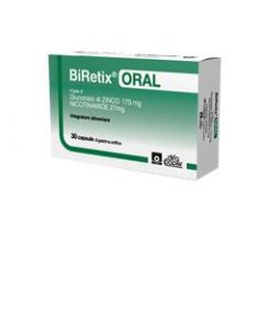 Biretix Oral Integratore Antiossidante 30 Capsule