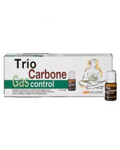 Trio Carbone Gas Control Integratore Intestinale 7 Flaconcini