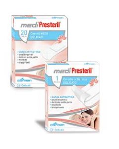 Medipresteril Cerotti Delicati Medi 7x2 cm 20 Pezzi
