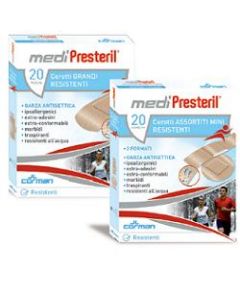 Medipresteril Cerotti Resistenti Medi 7x2 cm 20 Pezzi