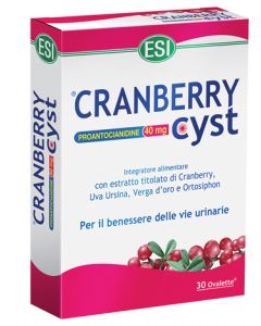 Esi Cranberry Cyst Integratore Vie Urinarie 30 Ovalette