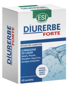Esi Diurerbe Forte Integratore Drenante 40 Tavolette