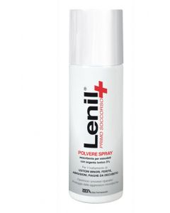 Lenil Primo Soccorso Polvere Spray Ustioni e Ferite 125 g