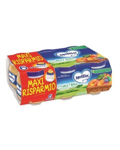 Mellin Omog Frutta Mista6x100g