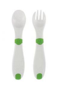 CHICCO SET POSATE PLASTICA 12M+