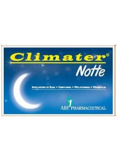 Climater Notte Integratore Sonno Per Donne In Menopausa 20 Compresse