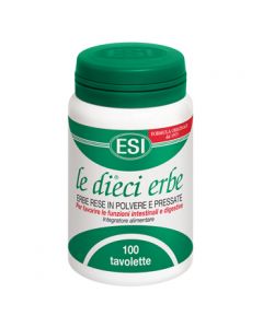 Esi Le Dieci Erbe Integratore Digestivo 100 Tavolette