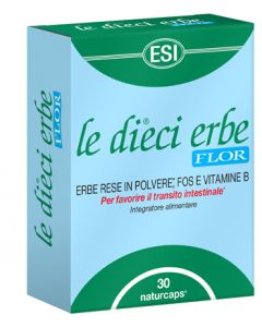 Esi Le Dieci Erbe Flor Integratore Digestivo 30 Capsule