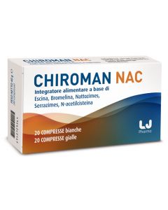 Chiroman Nac Integratore Fertilità Maschile 20 Compresse + 20 Capsule