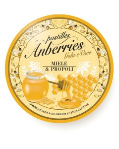 Anberries Gola e Voce Pastiglie Miele & Propoli 55 g