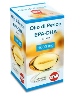 Kos Olio Di Pesce EPA DHA Integratore Alimentare 60 Perle 1000mg