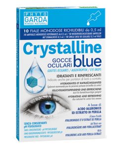 Phyto Garda Crystalline Blue Gocce Oculari Monodose 10 Fiale 0,5 ml