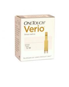 One Touch Verio Strisce Reattive Misurazione Glicemia 25 pezzi