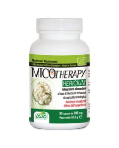 Micotherapy Hericium Integratore Sistema Immunitario 90 Capsule