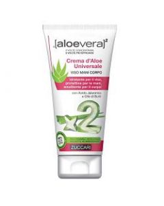 Zuccari Aloevera2 Crema Aloe Universale Viso Corpo Mani 75 Ml