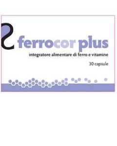 Ferrocor Plus Integratore Ferro E Vitamine 30 Capsule