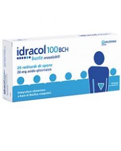 Idracol 100 BCH Integratore Flora Intestinale 10 Bustine Orosolubili