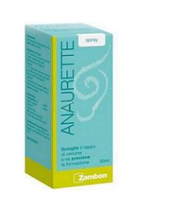 Anaurette Spray Lavaggio Orecchio Per Rimuovere il Cerume 30 ml