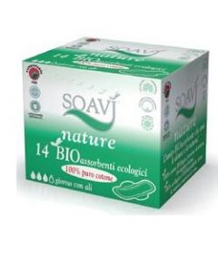 Soavì Nature Bioassorbenti Ali Giorno 14 Assorbenti