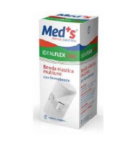 Med's Ideal Flex Benda Elastica Cotone Nylon 4,50 m x 8 cm