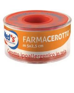 Med's Cerotto Tela In Rocchetto 5 m x 1,25 cm
