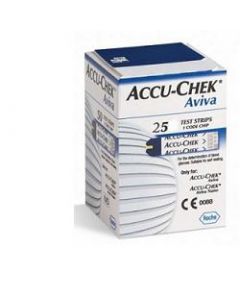 Accu-Chek Aviva Strisce Reattive Glicemia 25 Pezzi