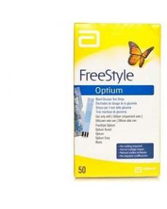 Freestyle Optium Test 25 Strisce Glicemia