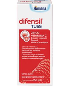 Humana Difensil Tuss Confezione 150 Ml