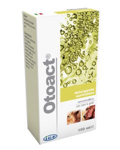 Icf Otoact Detergente Auricolare Cani e Gatti 100 ml