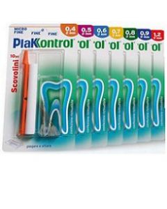 Plakkontrol Scovolino 0,6 mm 10 Pezzi