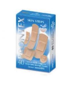 PRONTEX SKIN STRIPS ASSORT 40PZ