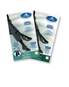 Sauber Pharma Linea Uomo Calza Cotone 140 Den Colore Blu Taglia G (43-45)