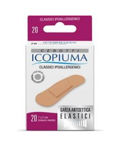 Icopiuma Cerotti Classici Ipoallergenici Misura Media 20 Pezzi