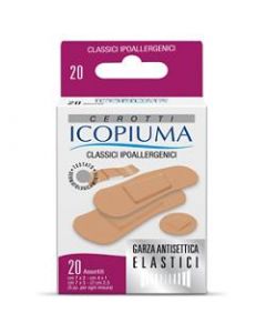Icopiuma Cerotti Classici Ipoallergenici Misura Assortita 20 Pezzi