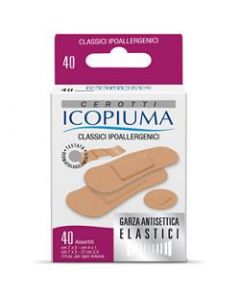 Icopiuma Cerotti Classici Ipoallergenici Misura Assortita 40 Pezzi