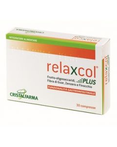 Relaxcol Plus Integratore Funzionalità Gastrointestinale 30 Compresse