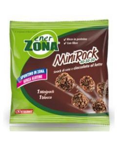 Enerzona MiniRock 40-30-30 Cioccolato Al Latte 5 Minipack da 24g
