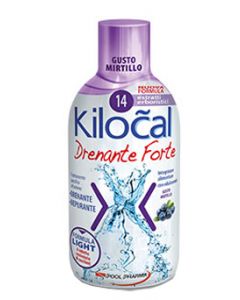Kilocal Drenante Forte Mirtillo Integratore Depurativo 500 ml