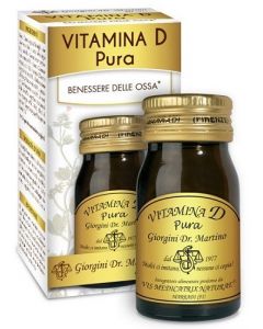 Dr.Giorgini Vitamina D Pura Integratore Alimentare 60 Pastiglie