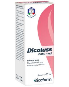 Dicotuss Baby Med Sciroppo Tosse Secca e Produttiva 100 ml