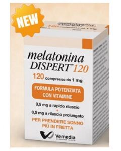 Melatonina Dispert 120 Integratore per il Sonno 120 Compresse