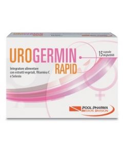 Urogermin Rapid Integratore Benessere Vie Urinarie 15 Capsule