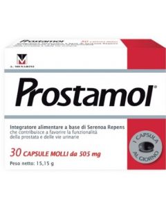 Prostamol Integratore Prostata e Vie Urinarie 30 Capsule